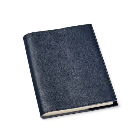 A5 Refillable Journal
        Navy Pebble | Aspinal of London