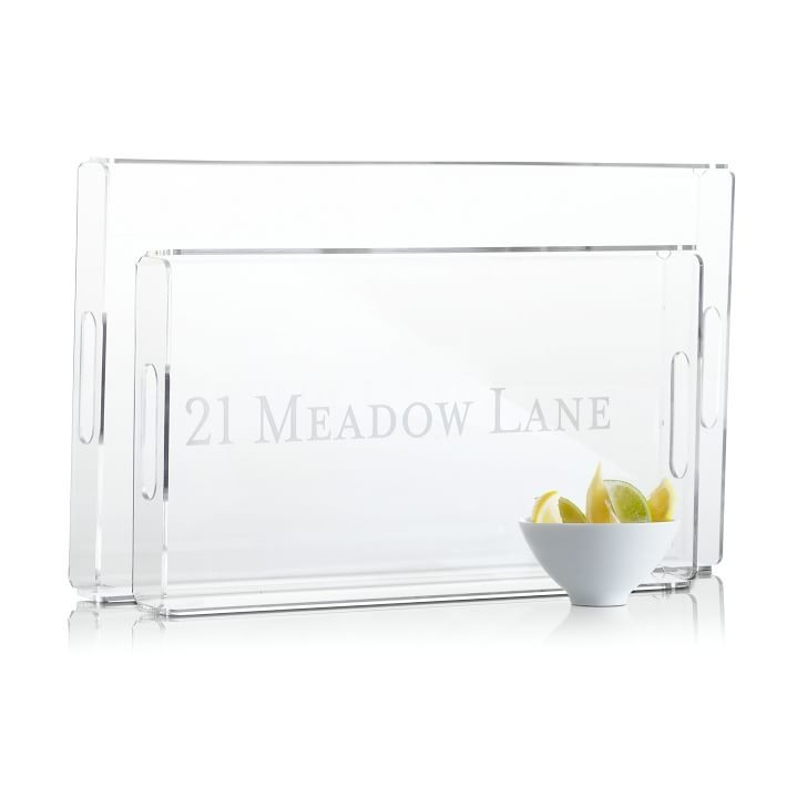 Etched Acrylic Tray | Mark and Graham