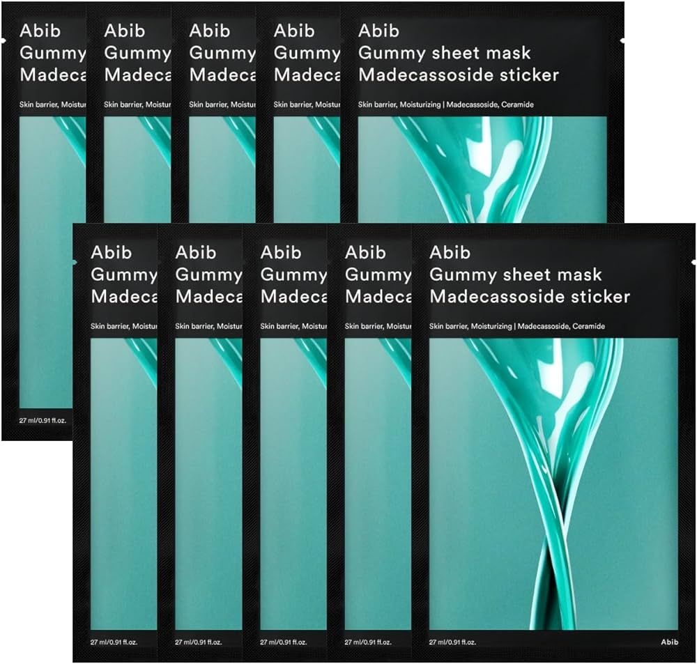 Abib Gummy Sheet Mask 10 Sheets (Madecassoside) | Amazon (US)