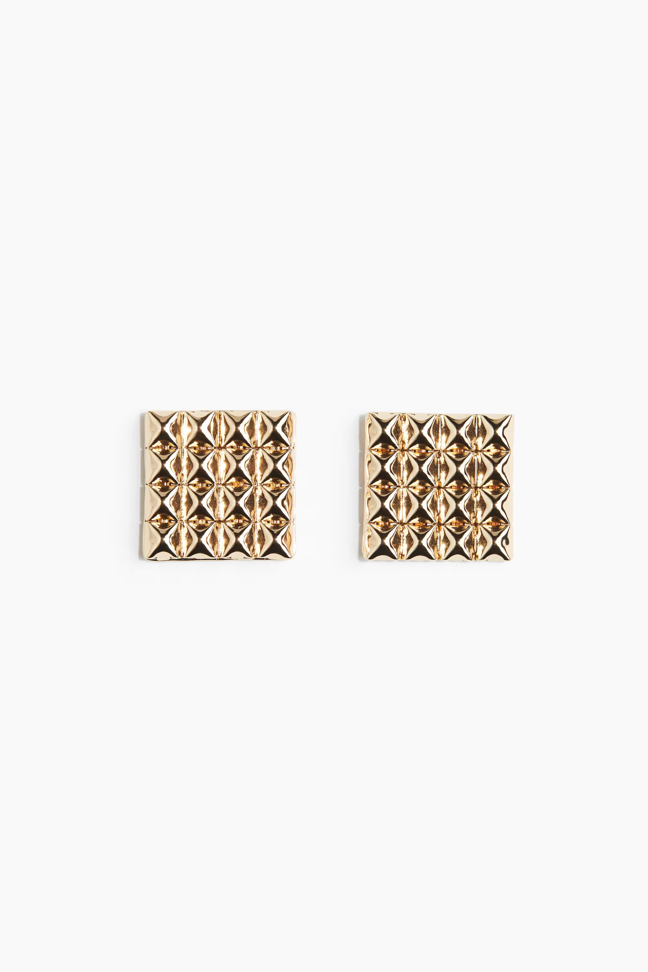 Square stud earrings | H&M (UK, MY, IN, SG, PH, TW, HK)
