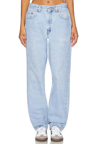 Brigette Baggy Customs in Light | Revolve Clothing (Global)