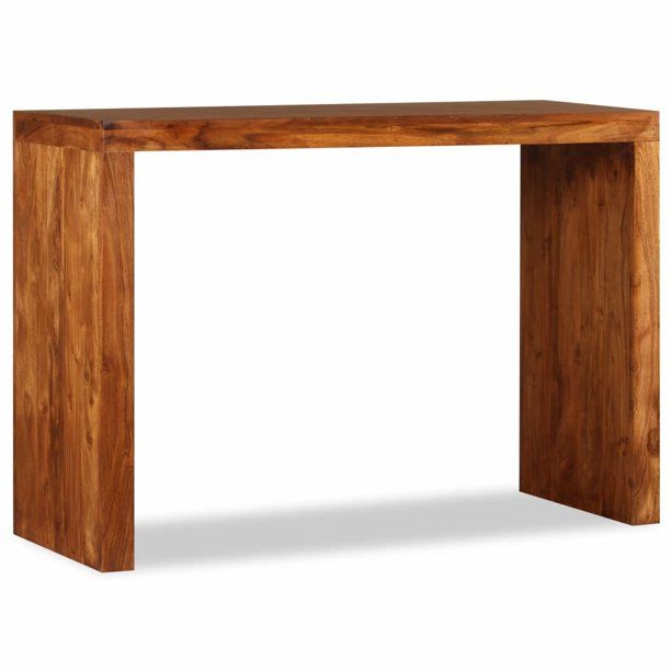 RLCEGAL Console Table Solid Wood with Sheesham Finish 43.3"x15.7"x30" - Walmart.com | Walmart (US)