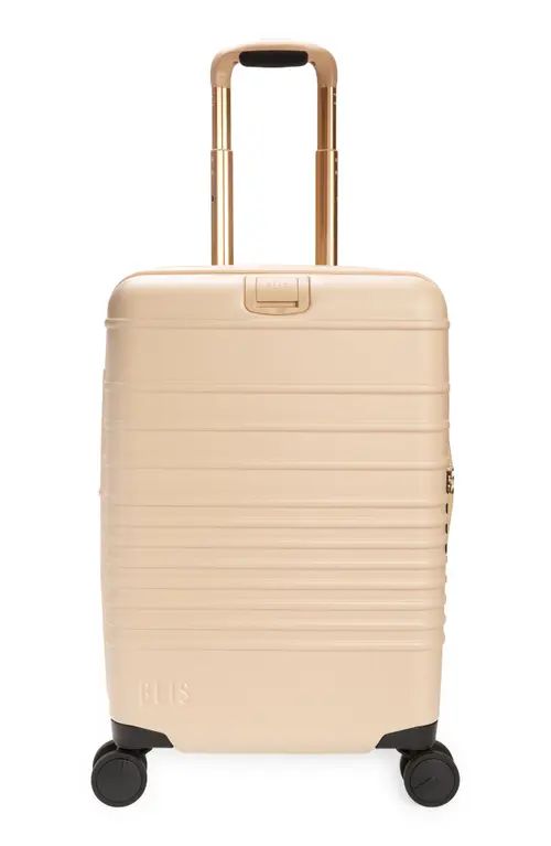 Béis The 21-Inch Rolling Spinner Suitcase in Beige at Nordstrom | Nordstrom