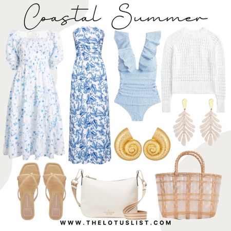 Coastal Summer Finds

Ltksummersales / ltkfindsunder100 / ltkfindsunder50 / LTKitbag / LTKshoecrush / ltkplussize / ltkmidsize / costal summer / coastal style / coastal summer style / it bag / white sweater / sweater / ruffle swimsuit / raffia sandals / sandals / summer sandals / seashell earrings / dangly earrings / blue and white dress / summer outfit / summer outfits / summer dresses / summer dress / summer sale / sale / sale alert

#LTKStyleTip #LTKSwim #LTKSeasonal