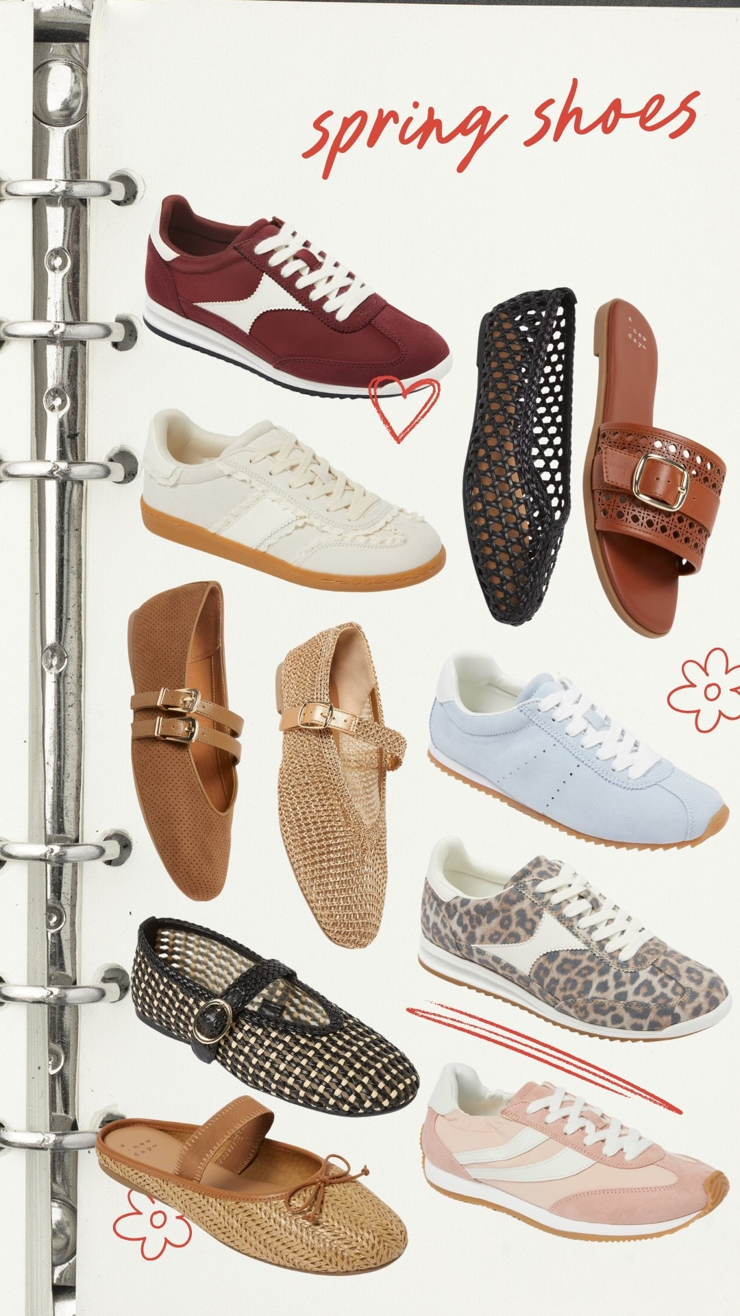 New spring shoes from target
Spring sandals, colorful statement sneakers, spring tennis shoes, spring flats 

#LTKootd #LTKSeasonal