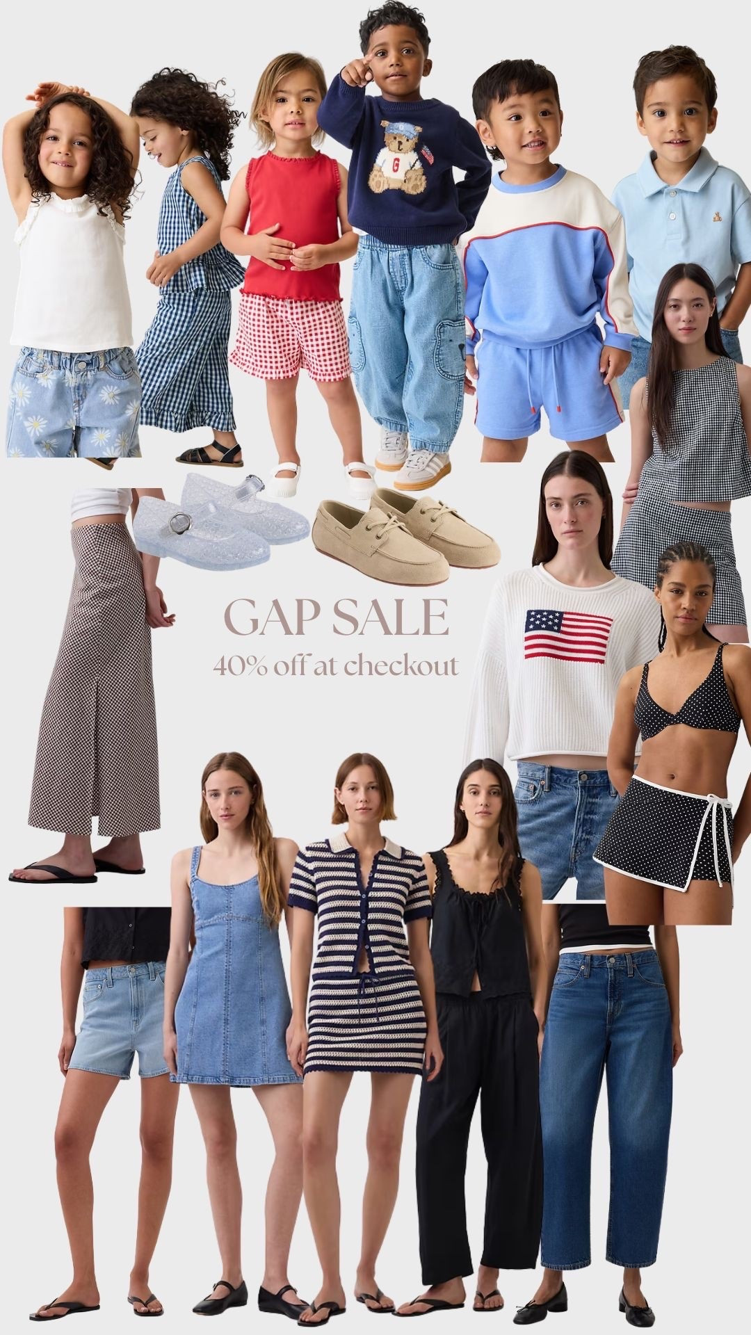 Run 🏃‍♀️ to Gap right now! It’s the friends & family sale - everything is 40% off! 

#sale #gap

#LTKSaleAlert #LTKKids #LTKgrwm #LTKootd #LTKmomlife