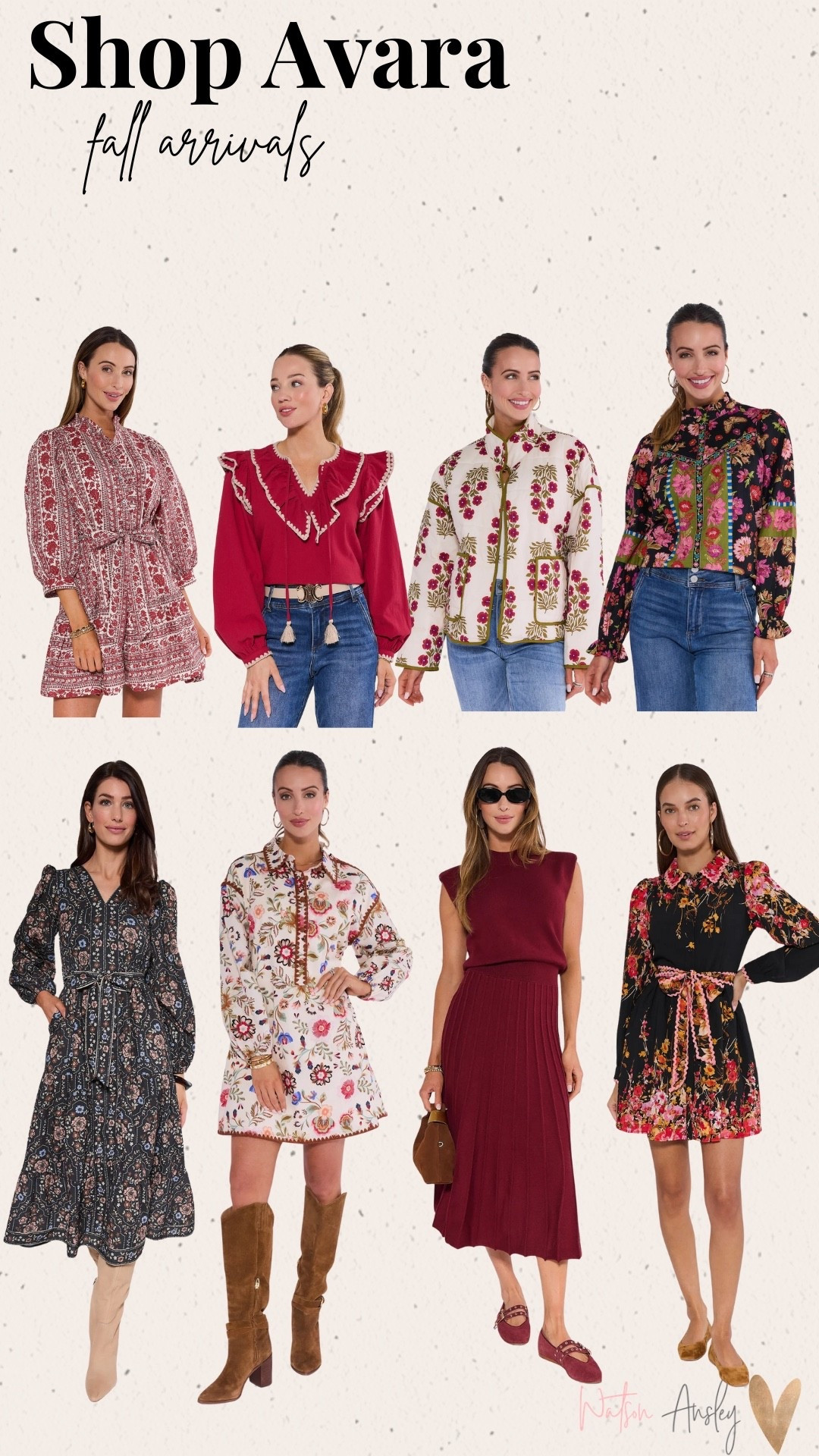 Shop Fall tops, dresses and more from Shop Avara here! Perfect for Thanksgiving, holidays, fall family photos, church and more!

Tap the images to shop!

Dresses | fall | photos | pictures | holiday | thanksgiving | burgundy | res | green | black | white | navy | yellow | blue | ties | button up | collar | details | patterns | dressy | fancy | everyday | party 

#LTKHoliday #LTKSeasonal #LTKParties