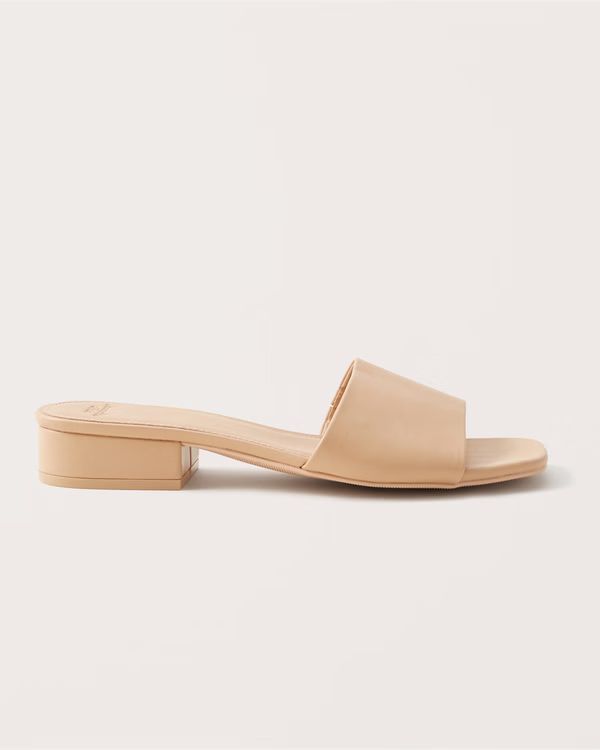 Women's 90s Mule Slide | Women's Shoes | Abercrombie.com | Abercrombie & Fitch (US)