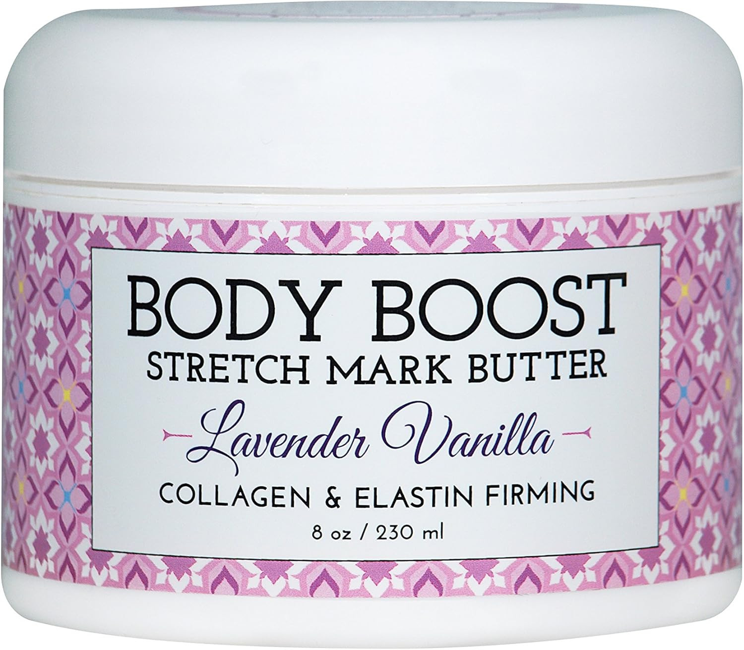 Body Boost Lavender Vanilla Stretch Mark Butter 8 oz.- Treat Stretch Marks and Scars- Pregnancy and  | Amazon (US)