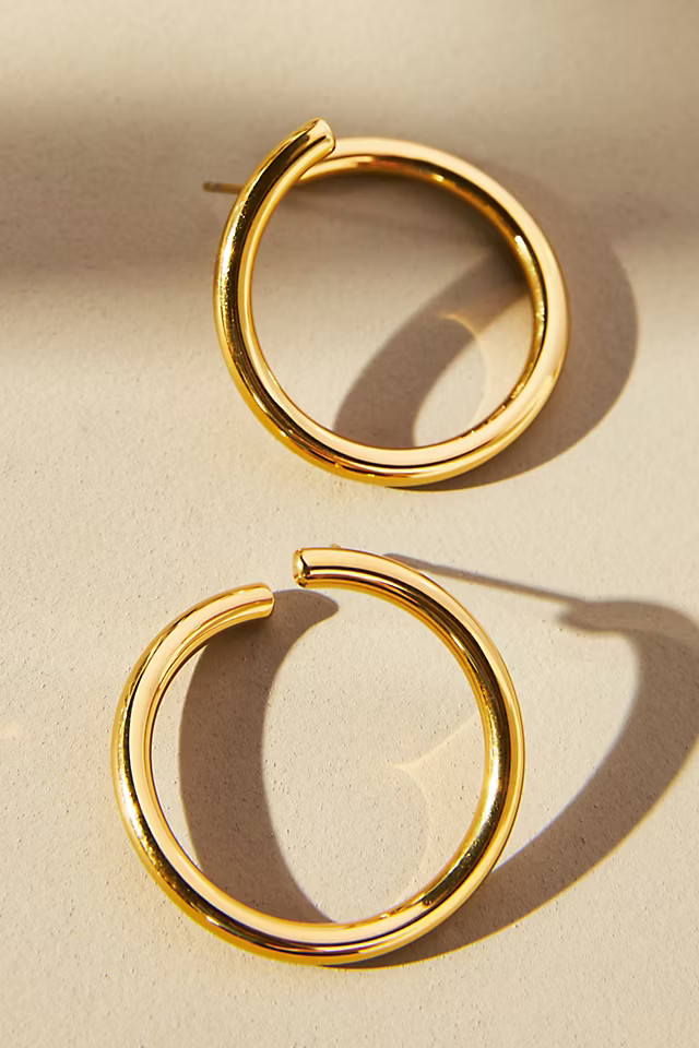 Wrap-Around Hoop Earrings | Anthropologie (US)