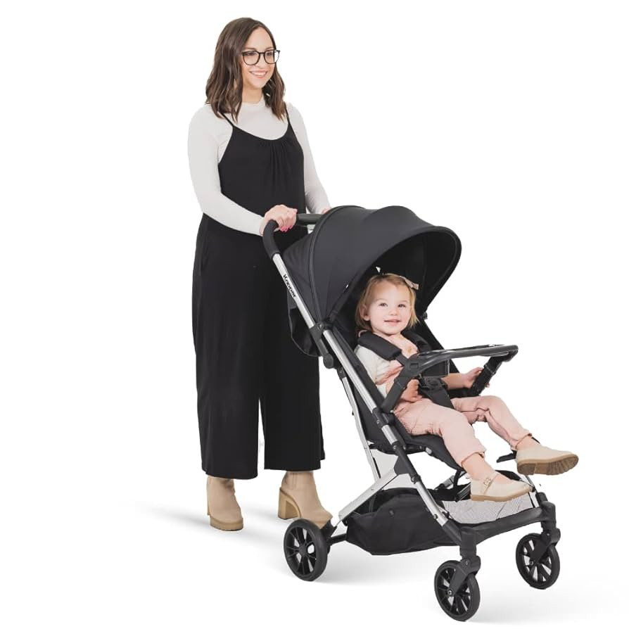 Joovy Kooper Lightweight Baby Stroller Featuring Removable, Swing-Open Tray, Big Wheels, Reclinin... | Amazon (US)