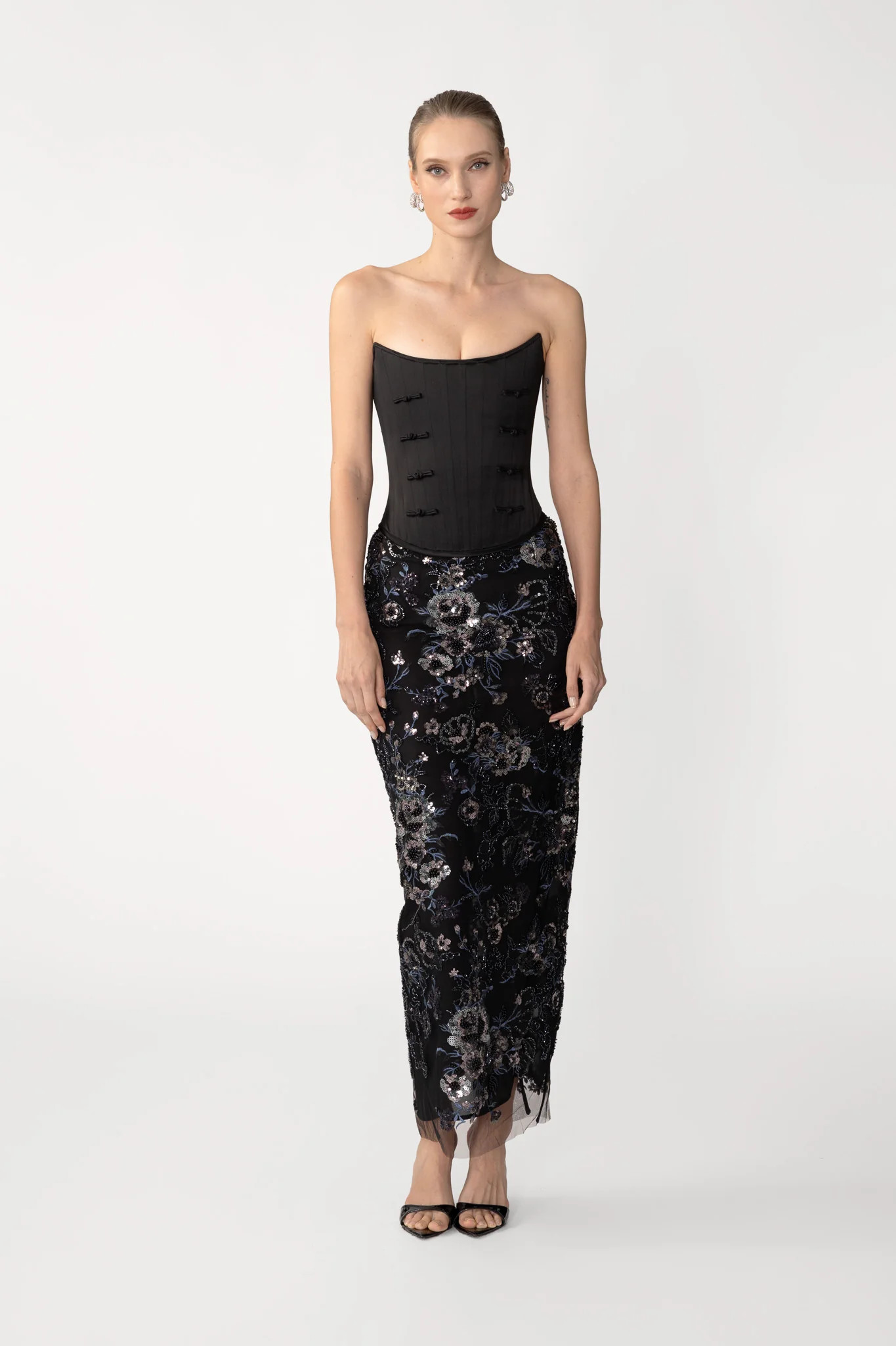 Arielle Embroidered Skirt | Sau Lee