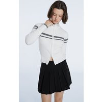 Stradivarius Box Pleat Skirt Black S | Stradivarius (UK)