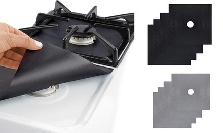 Stove Top Protect Mat Reusable Non-stick Cover Liner Clean Cook for Kitchen | Groupon