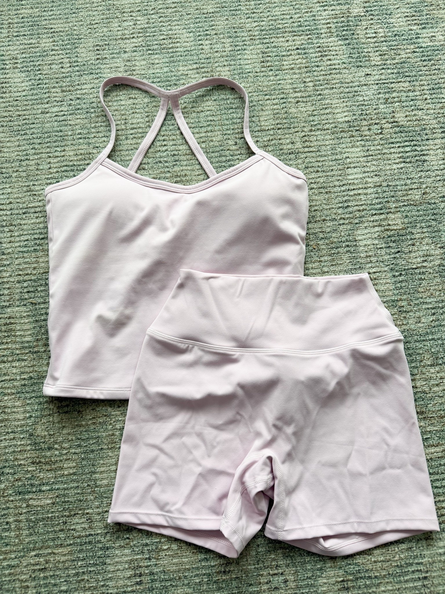 This active wear two piece set is so cute!! I like the top more than the bottoms personally but great for Pilates 
-
workout sets, workout, athleisure 

#LTKootd #LTKmomlife #LTKfitnessgoals