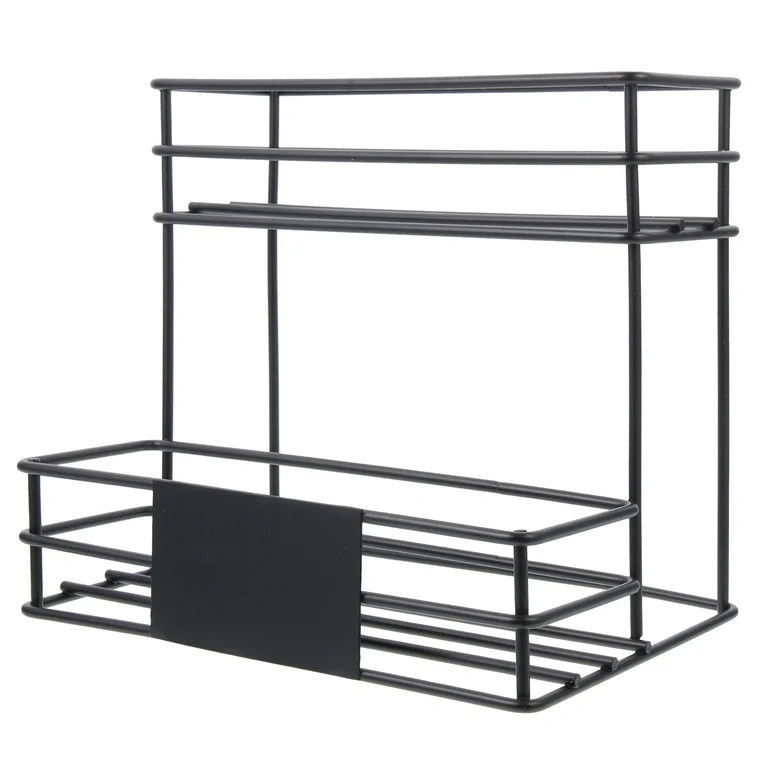 Coffee Syrup Organizer Rack for Coffee Bar Coffee Station Accessories ,2 Tiers Kitchen Countertop... | Walmart (US)