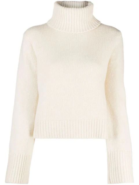 roll-neck knitted jumper | Farfetch Global