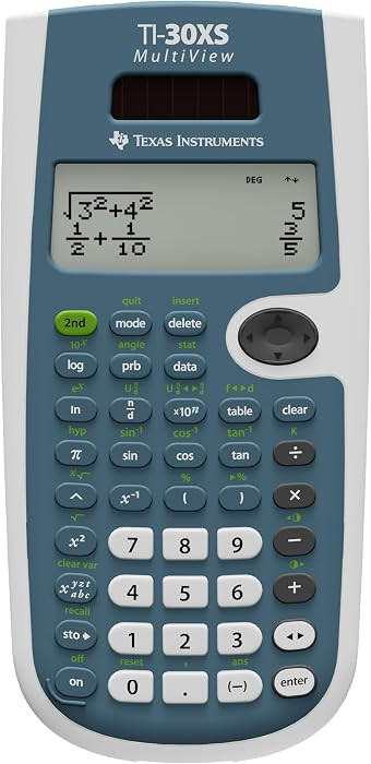 Texas Instruments TI-30XS MultiView Scientific Calculator | Amazon (US)