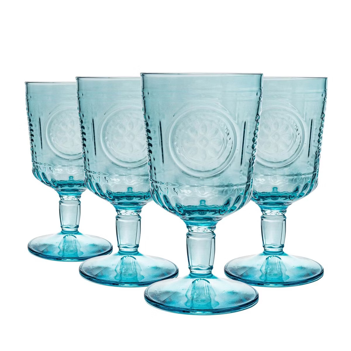 Bormioli Rocco Romantic Stemware Drinking Glass, 4-Piece | Target