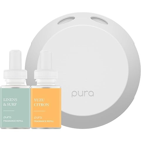 Pura 4 Smart Fragrance Diffuser - Adjustable Home Diffuser with LED Light & Automatic Vial Detect... | Amazon (US)