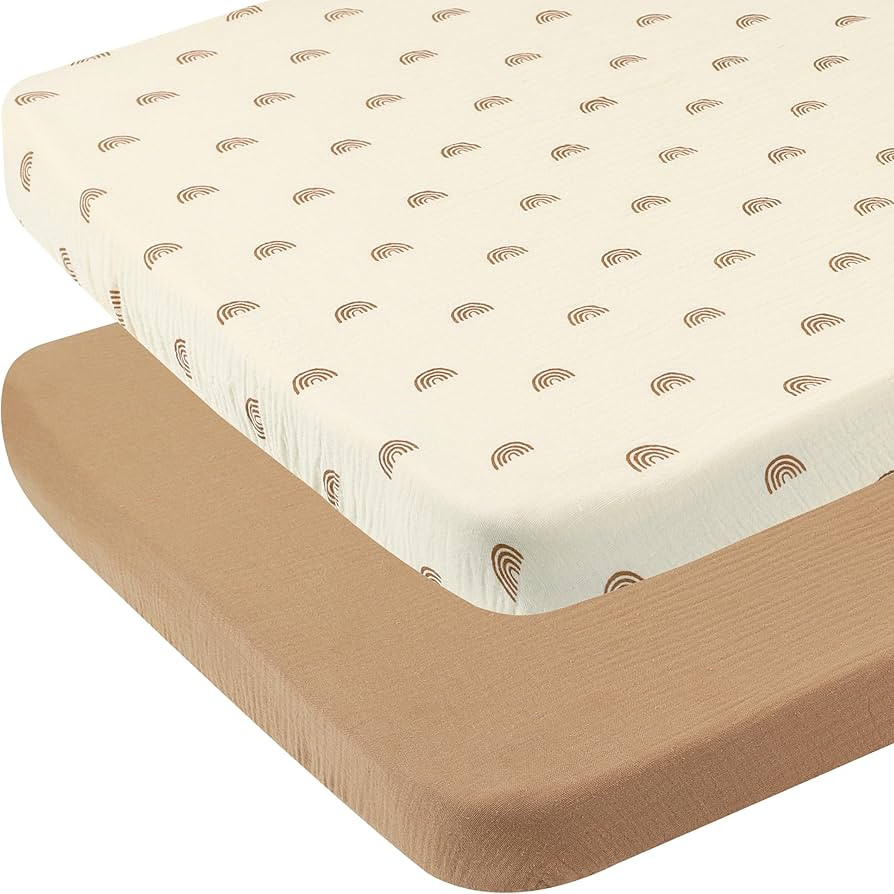 Muslin Bassinet Sheets 33" x 19" Compatible with Mika Micky, KoolaBaby (3 in 1), BabyBond, HARPPA... | Amazon (US)