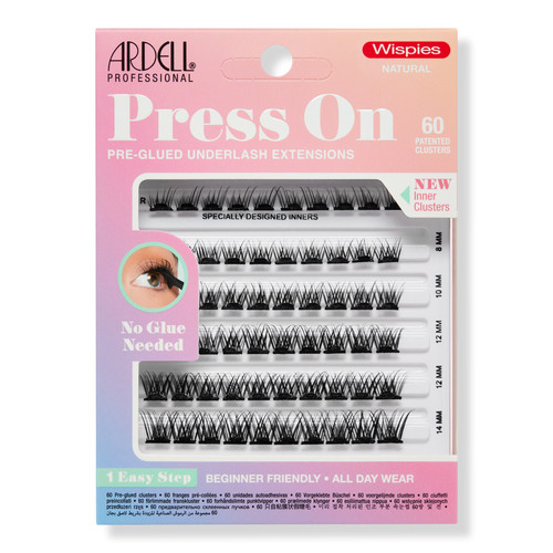 Press On Pre-glued Underlash Extensions, Wispies Natural | Ulta