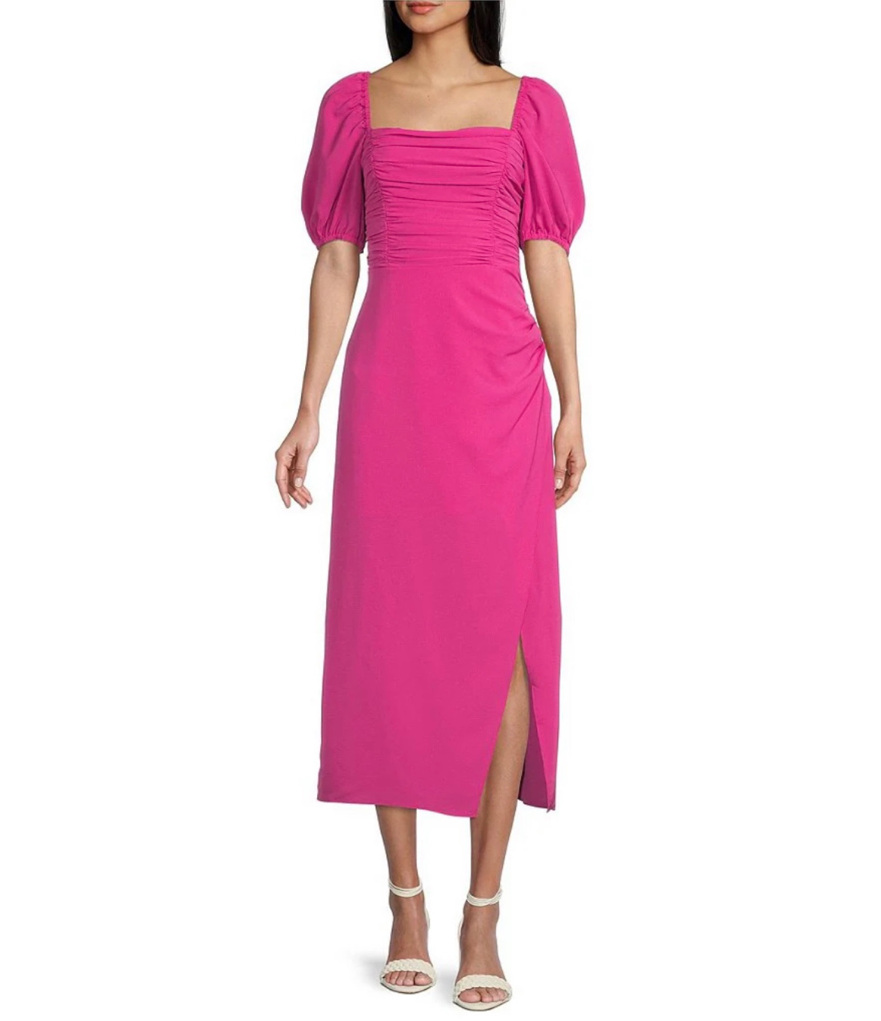 Barbie core

Pink Square Neck Short Sleeve Midi Sheath Dress 

#LTKwedding #LTKworkwear #LTKsalealert