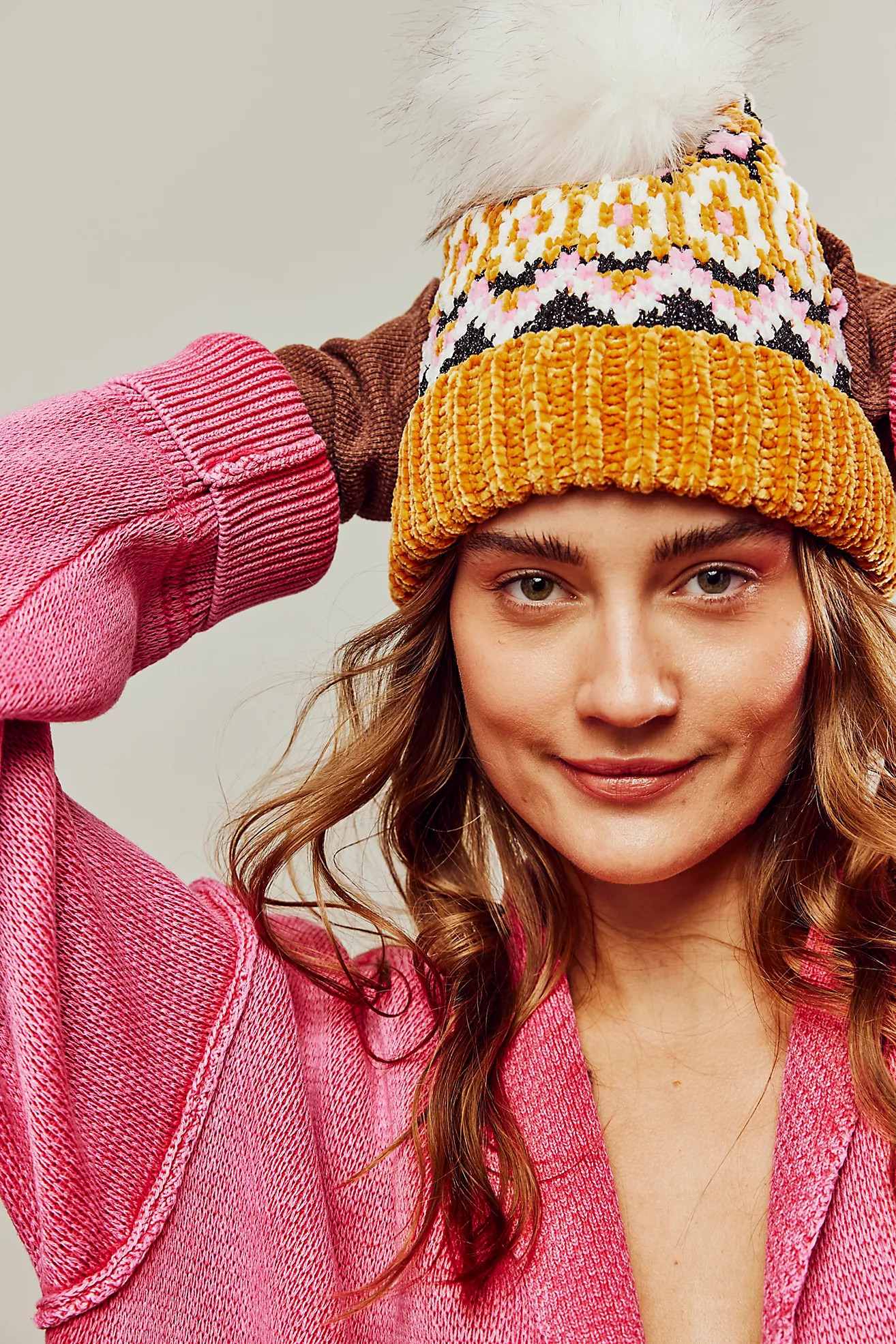 Chalet Fairisle Pom Beanie | Free People (Global - UK&FR Excluded)