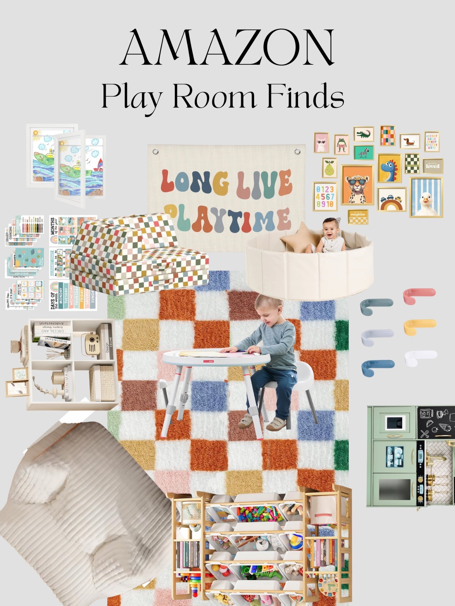 Long live playtime ✨🌈

A playroom that’s colorful and playful without sacrificing style? Yes, please. These Amazon finds bring in fun pops of color, trendy design, and family-friendly pieces that keep the space looking cute while working hard for everyday life. 🧸

Shop my favorite Amazon Playroom Finds now on LTK—because playtime should feel as good for moms as it does for kids 🫶

#AmazonFinds #AmazonPlayroom #LTKHome #PlayroomGoals #FamilyFriendly

#LTKFamily #LTKHome #LTKKids
