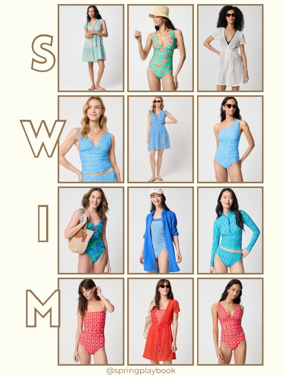 Swim for Springs at J.Crew Factory

Top 2 rows for Light Spring
Bottom 2 rows for Clear & Warm Spring

#createdcolorful #createdcolorfulspring #hocspring #tcispring #tcilightspring ##lightspring #warmspring #truespring #brightspring #clearspring #paintboxspring #bluespring

#LTKSwim #LTKSaleAlert #LTKmomlife