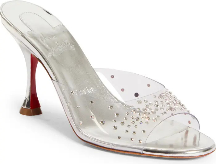 Christian Louboutin Dégradé Crystal Clear Sandal | Nordstrom | Nordstrom