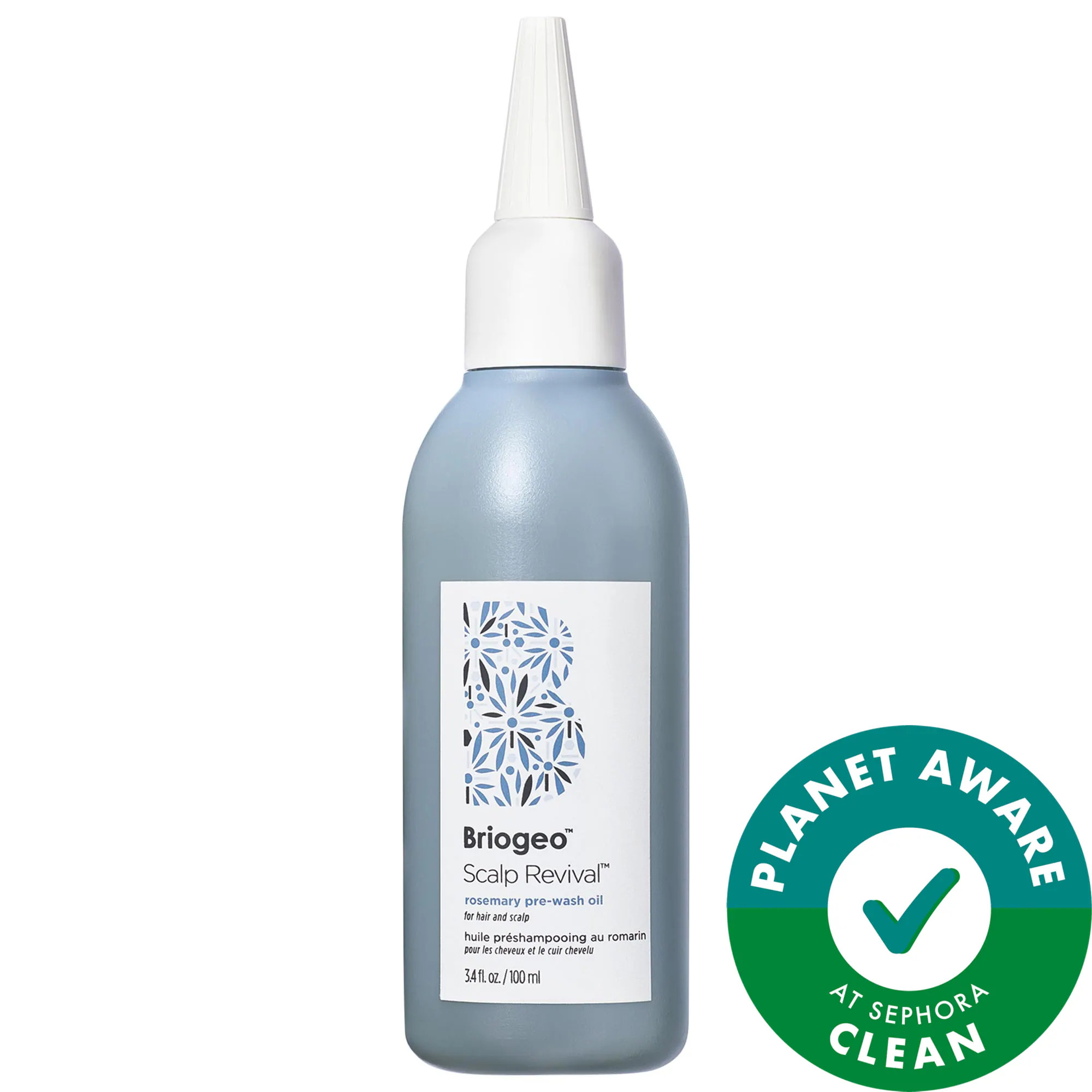 Briogeo Scalp Revival Rosemary Pre-Wash Scalp and Hair Oil 3.4 fl. oz. / 100 mL | Sephora (US)