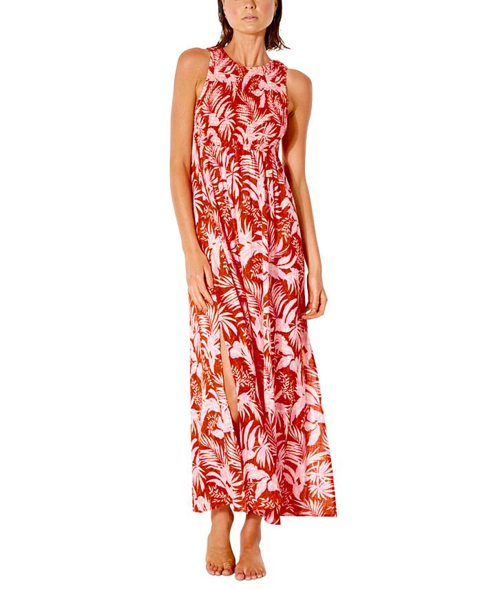 Rip Curl Juniors' Sun Rays Cotton Maxi Dress & Reviews - Dresses - Juniors - Macy's | Macys (US)