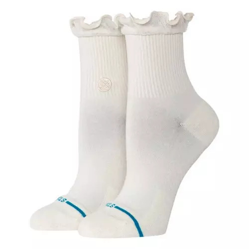Women's Stance Ruffle Icon Light Cushion Quarter Socks | Scheels Sports