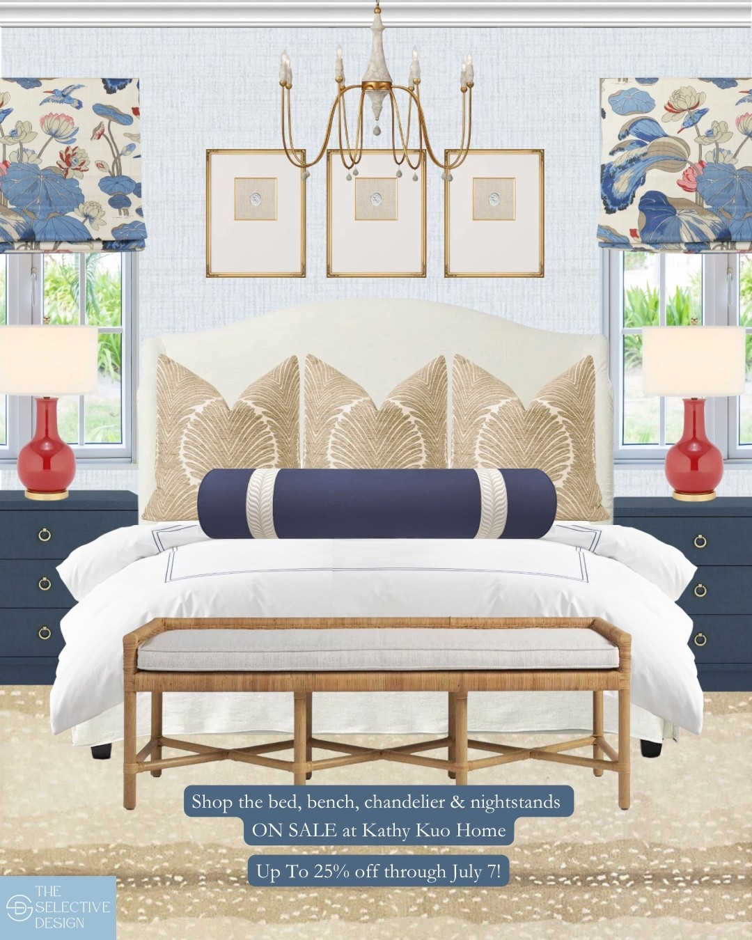 Shop @kathykuohome for up to 25% off through July 7th! 

Kathy Kuo Home has so many classic home decor finds for every space in your home! 

Americana bedroom | classic bedroom design | bedroom furniture on sale

#LTKHome #LTKSaleAlert