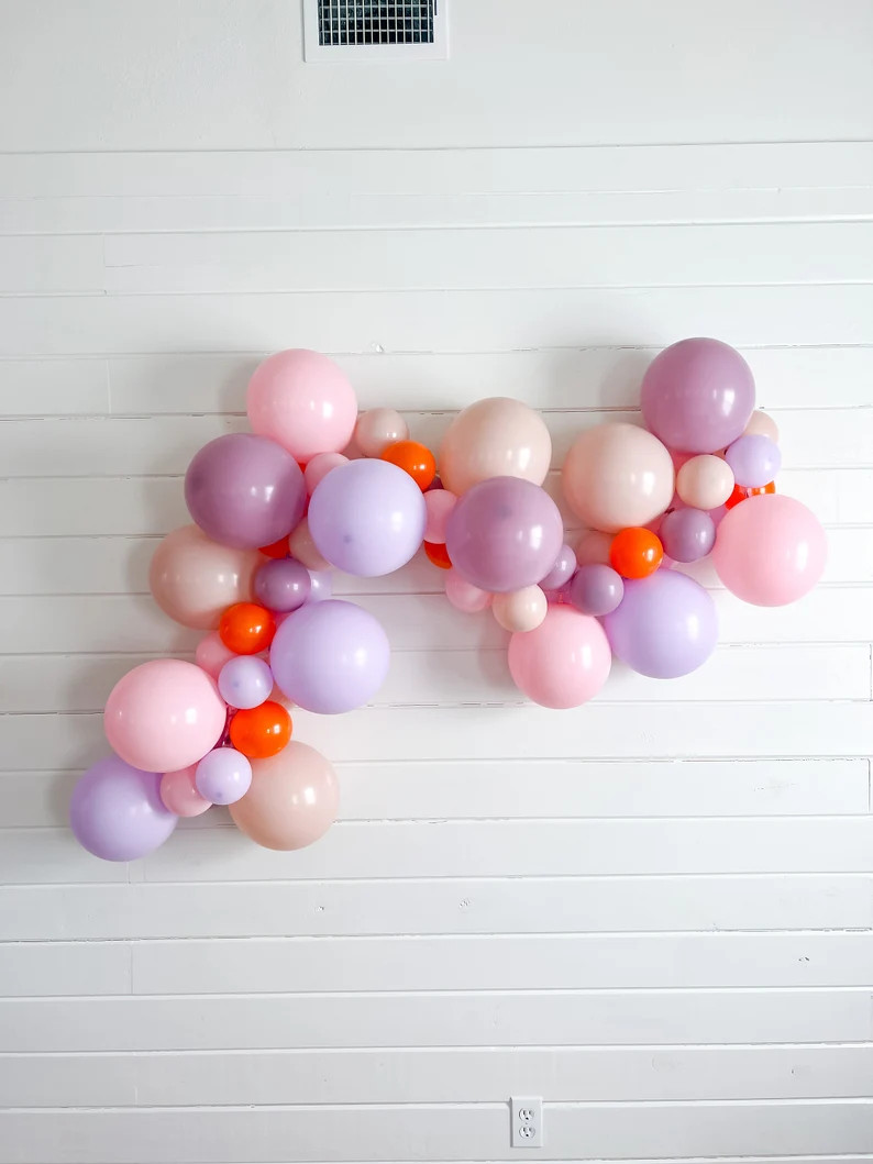 Pink Halloween Balloon Garland Balloon Arch Kit Kids - Etsy | Etsy (US)