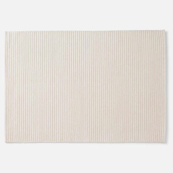 Ribbed Wool Rug - Ivory | Schoolhouse
