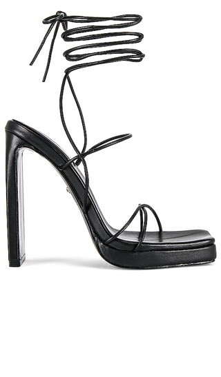 Laser Heel in Black | Revolve Clothing (Global)
