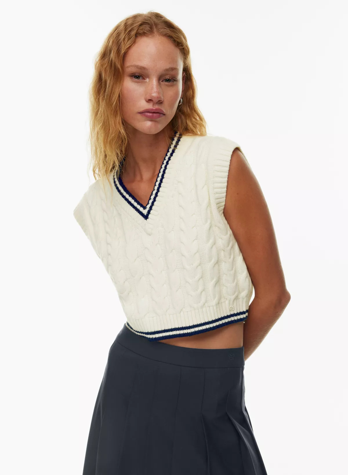 WINSTON SWEATER VEST | Aritzia
