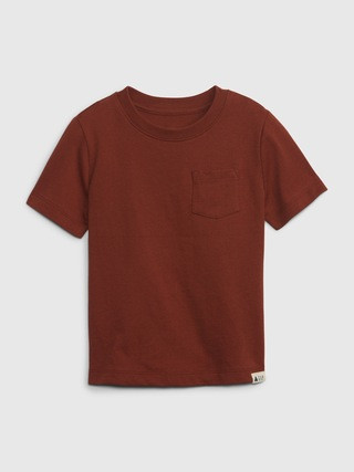 Toddler 100% Organic Cotton Mix and Match Pocket T-Shirt | Gap (US)