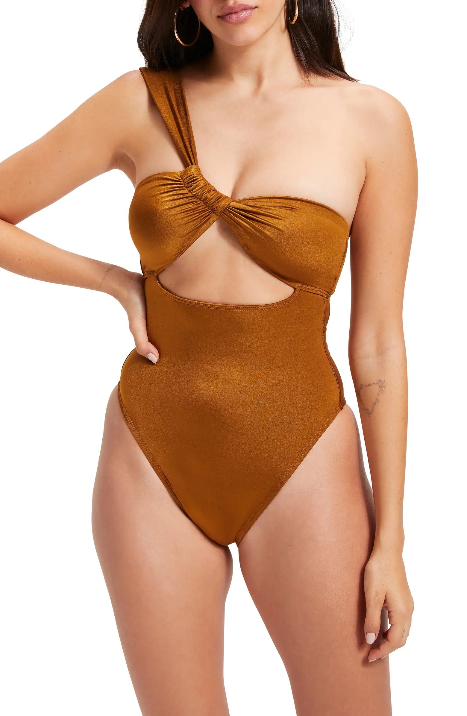 Bali Cutout One-Shoulder One-Piece Swimsuit | Nordstrom