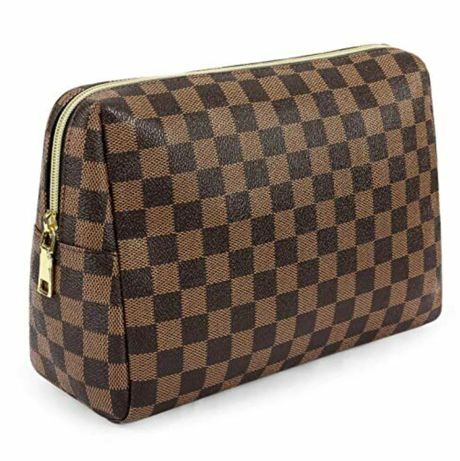 Travel Makeup Pouch  for Her  Checkered Makeup Bag | Etsy | Etsy (US)