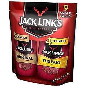 Jack Link's Beef Jerky Variety Pack Includes Original and Teriyaki Flavors, On the Go Snacks, 13g... | Amazon (US)