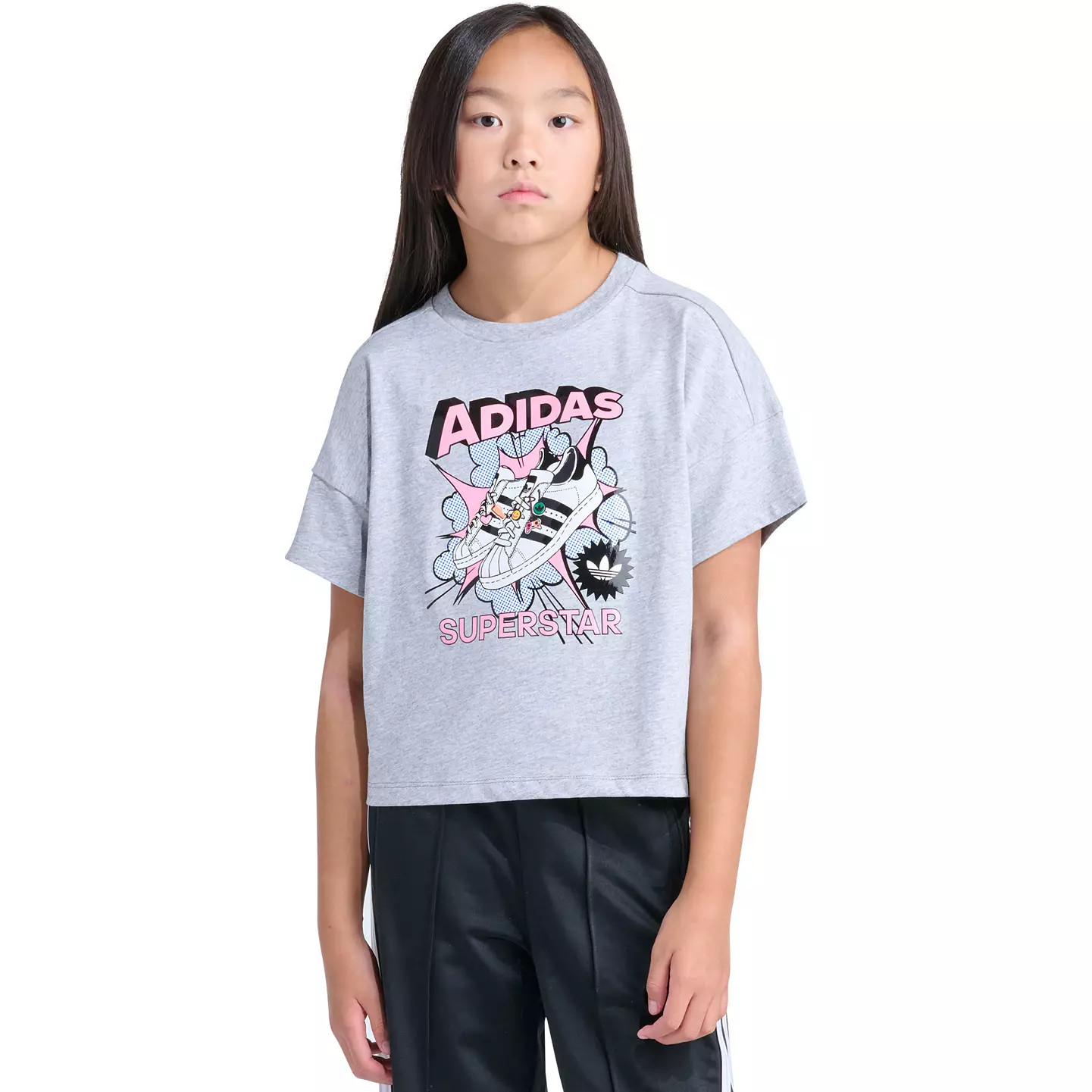 adidas Kids' Superstar Heather Graphic Tee | DICK'S Sporting Goods
