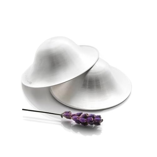Silver Nursing Cups Nipple Cover Nipple Soother for Newborn Breastfeeding Moms, The Original 925 Silver Nursing Cups | Amazon (US)
