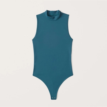 Seamless Mockneck Bodysuit | Abercrombie & Fitch (US)