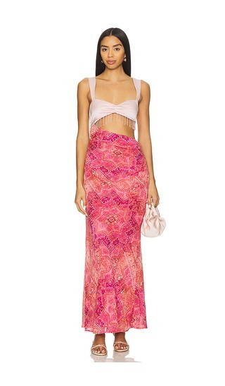 Runaway The Label Alzona Maxi Dress in Pink. - size M | Revolve Clothing (Global)