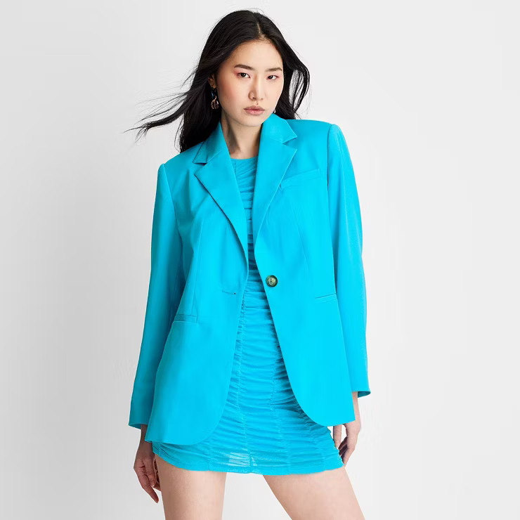 Women's Oversized Blazer - Future Collective™ with Gabriella Karefa-Johnson | Target