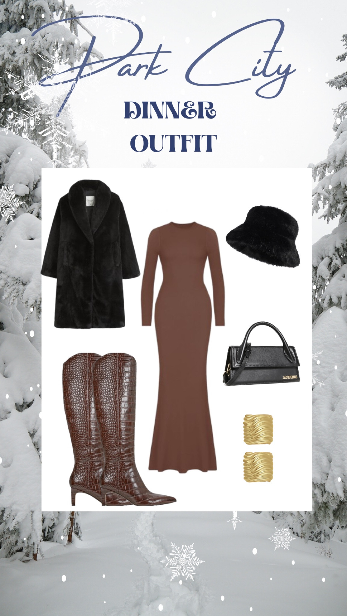 Park City dinner outfit:
Small in dress 
TTS in boots
Small in coat 

#LTKSeasonal #LTKTravel #LTKStyleTip