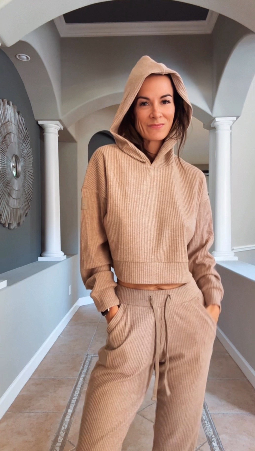 Neutral sets + cozy slippers = my kind of uniform 🤍
Soft, comfy, and effortlessly pulled together… because loungewear should still serve a look. This is one of those sets you’ll reach for on repeat — errands, coffee runs, couch time, all of it.

Proof that comfy doesn’t have to be boring.
Wearing XXS pants XS hoodie

#NicoleColeeStyle #CozyChic #NeutralStyle #LoungewearLooks #EverydayUniform #EffortlessStyle #CasualChic #FashionOver40 #StyledComfort #LTKStyle #LTKFinds #WeekendWear #ElevatedBasics #nicolecolee #alo #alopartner #fashionblogger 



#LTKGiftGuide #LTKootd #LTKHoliday